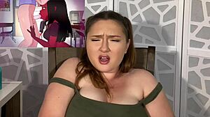 react try to cum with me in this anime hentai scene