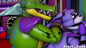 Exploring Emotions In FNAF With Credit Fruit Character