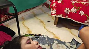 Hanif and Adori and Nasima - Amazing Threesome Fucks Desi Porn