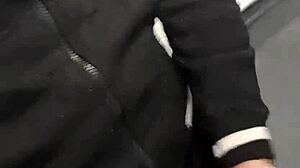 Gym Bathroom Naughtiness with Guys in Sheer Outfits!