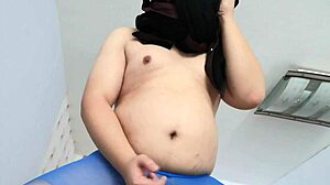 Gay Boy Slips into Silk Stockings for Sensual Tease and Play