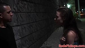 Real Teen Feels Cum Taste After Stranded Outdoors