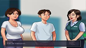 Summer time saga unc part 7 busty tits.