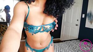 big dildo play leads to intense cum and orgasm for ebony pornstar with monster cock