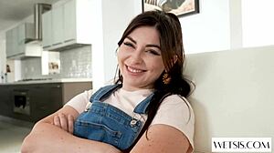 step sister keira croft gets fucked hard, oh man she's so horny