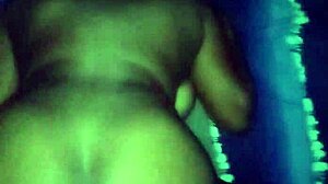 Kesha gets intensely fucked doggystyle by a big black monster cock, bent over hard