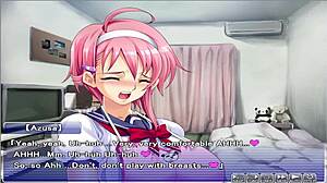 In apartment of love ep 5, he gropes her intensely in the game