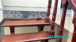 The boss fills my ass with cum.