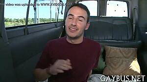 A gay guy enjoys fellatio in this porn scene