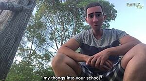 Step gay dad says, 'I seduced my stepdad's twin, those hot rugged men are so macho and straight'