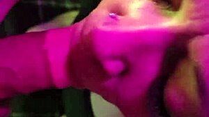 BBW Cougar Deepthroats Cock