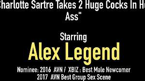 Charlotte Sartre says, 'Take my ass with double penetration'