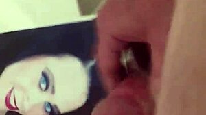 i made a cum tribute for my friend during masturbation