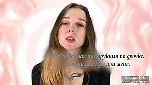 Sensual jerk off instructions leading to cum twice for goddess