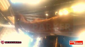 Mexi beauty gets wet and wild in solo scene