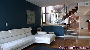 fetish teen on a leash?