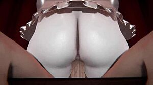 Silver Screen Vibes - Prom Queen Creampied in Vintage 3D
