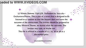 F4m Domme Joi - 1 Of 12 With Orgasm Domination