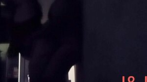 she wanted to fuck in the dark, hidden from everyone, with her big ass gaping