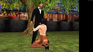 sweet appetizer turns into a wild cartoon romp