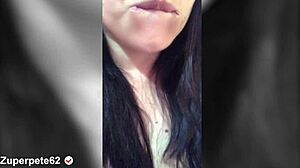 Mexican Babe Masturbates Her Wet Pussy And Big Ass