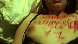 Homemade verification video of sexy bdsm with girlfriends and friends