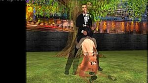 sweet appetizer turns into a wild cartoon romp