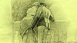 Vintage erotic illustrations captivate with bold sensuality