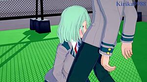 Invisible Toru and Bubble Girl's Intense Hentai Creampie