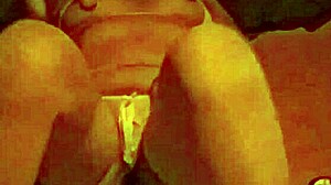 mexican wife plays with 22cm dildo and squirts alone