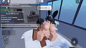 First Blox Porn Video with Anime Hentai