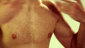 Gay Couple Engages in Sensual Massage Ritual