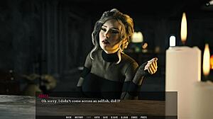 Lesbian sex in 3D hentai game