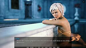 Lesbian sex in 3D hentai game