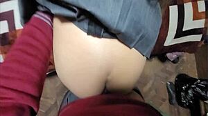 Mexican alumna visits and I fuck her instead of homework, bareback with my classmate in amateur video