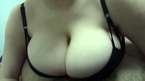 look at these big tits getting masturbated