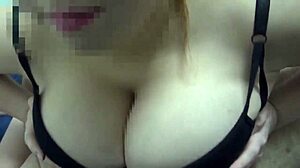 look at these big tits getting masturbated