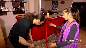 Ever Seen a Nightclub Cleaner Get Down with the Boss?