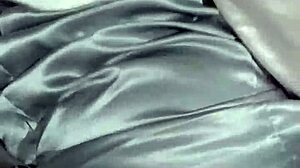 Silver satin skirt shines in Skirtshouse collection