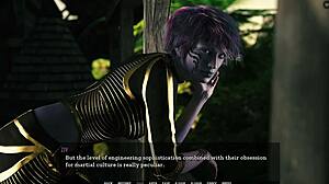 Lesbian sex in 3D hentai game