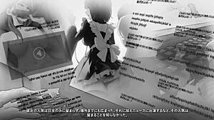 Zy in suggestive anime hentai scene