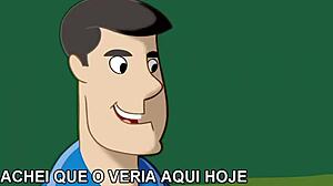 Cartoon gay orgy with hot guys