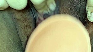 Watch this indian chubby babe orgasm hard on a dildo in close-up pov homemade fun 😍