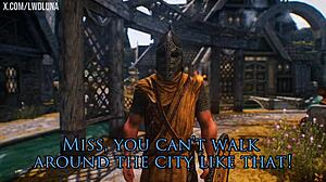 I'm a Cute Blonde Demon in Skyrim Getting My Ass Fucked Hard