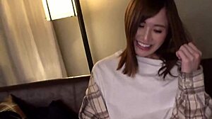 Japanese Amateur Beauty Rides Hard for Intense Cumshots and Creampie in Homemade Clip
