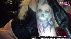 Devoted German Slut Fucked Hard in BDSM Studio