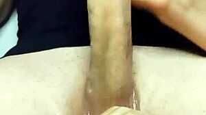 Oiled Handjob Leads To Massive Cum Bust