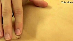 Belly Button Play Featuring Fifi Foxx, A Topless Brunette With Natural Tits, In Fetish Scene