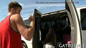 Gay men engaging in sexual activity