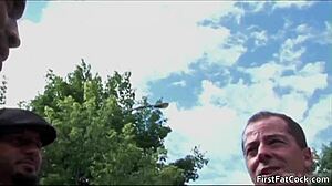 Can Alex Handle His First Fat Gay Cock?